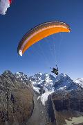 Foto Paragliding, Switzerland, GraubÃ¼nden, Engadin